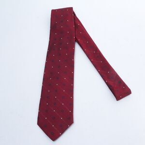 NWT Brooks Brothers Men's Red Silk Textured Floral Classic Preppy Slim Necktie